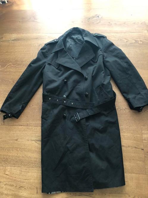 Burberry print trenchcoat jas zwart XL, Kleding | Dames, Jassen | Winter, Zo goed als nieuw, Maat 46/48 (XL) of groter, Zwart