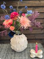 Nieuw Collectie!!zijden boeket incl vaas en kandelaar, Huis en Inrichting, Woonaccessoires | Kunstplanten en Kunstbloemen, Ophalen