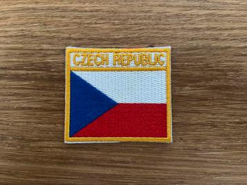 Tsjechië Flag Patch beschikbaar voor biedingen