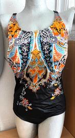 Lycra badpak maat 50C[v], Ophalen of Verzenden, Nieuw, Zwart, Badpak