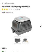 Hozelock Luchtpomp 4500L/h, Tuin en Terras, Vijver-toebehoren, Ophalen of Verzenden, Zo goed als nieuw, Vijverpomp