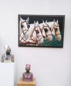 Paarden schilderij, Antiek en Kunst, Kunst | Schilderijen | Klassiek, Ophalen