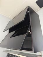Zwarte IKEA keukenkast METOD rookglas, Ophalen, Grijs, 50 tot 100 cm, Zo goed als nieuw