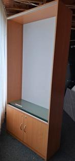 Vitrine Kast, Ophalen, Zo goed als nieuw, 25 tot 50 cm, 200 cm of meer