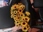 Mooie bosjes zonnebloemen, Ophalen