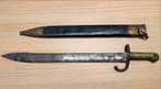 Belgische Terssen Zaagtand Bajonet 1871 + Schede - Antiek, Ophalen