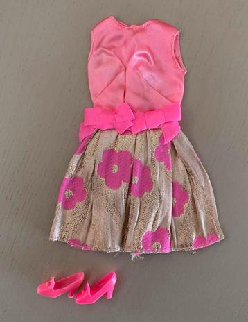 Vintage Barbie 1972 #3404 Glowin Out Outfit Mattel jurk beschikbaar voor biedingen