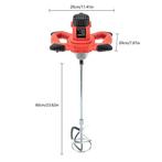 Handmixer Mixer - Cementmolen - Cementmortel, Doe-het-zelf en Verbouw, Betonmolens, Verzenden, Nieuw