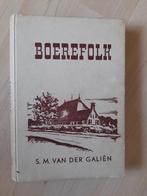 BOEREFOLK door SM van der Galien fries boek, Boeken, Gelezen, Ophalen of Verzenden, Nederland