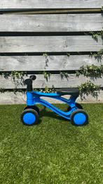 Stoer blauw loopfietsje., Ophalen, Zo goed als nieuw
