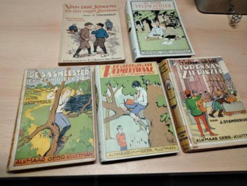 Nr. 634 - 4 boeken van J. Stamperius, Antiek en Kunst, Antiek | Boeken en Bijbels, Ophalen of Verzenden