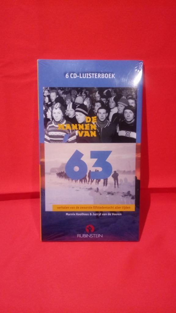 ELFSTEDENTOCHT LUISTERBOEK: DE MANNEN VAN 63 >NIEUW<, Boeken, Luisterboeken, Cd, Ophalen of Verzenden