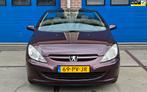 Peugeot 307 CC 2.0-16V cabrio, Voorwielaandrijving, Zwart, Cabriolet, 4 stoelen
