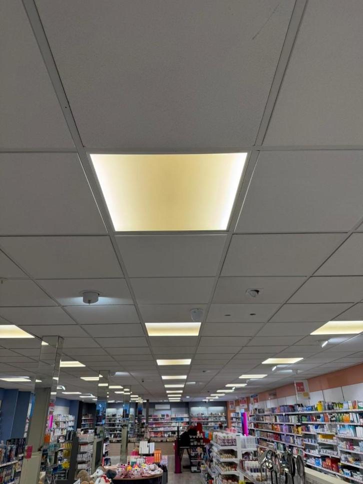 LED paneel systeemplafond (nog 41 beschikbaar), Huis en Inrichting, Lampen | Plafondlampen, Zo goed als nieuw, Ophalen