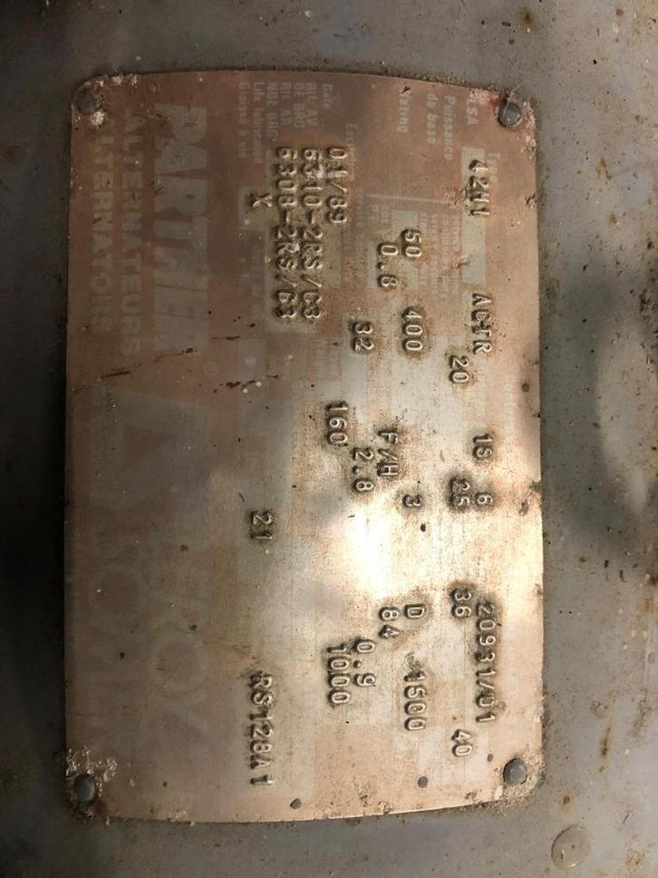 Leroy Somers generator, Hobby en Vrije tijd, Elektronica-componenten, Gebruikt, Ophalen of Verzenden