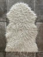 Witte nep Schapenvacht - harig kleedje wit, Ophalen of Verzenden, Gebruikt