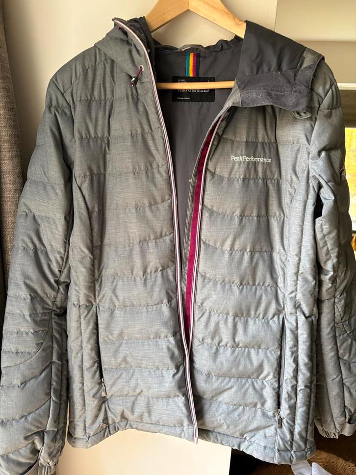 Peak Performance Ski Jack, Kleding | Dames, Jassen | Zomer, Gedragen, Maat 42/44 (L), Grijs, Ophalen of Verzenden