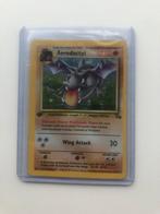 Aerodactyl Pre-Release Fossil - Miscut, Hobby en Vrije tijd, Verzamelkaartspellen | Pokémon, Ophalen of Verzenden, Gebruikt, Losse kaart