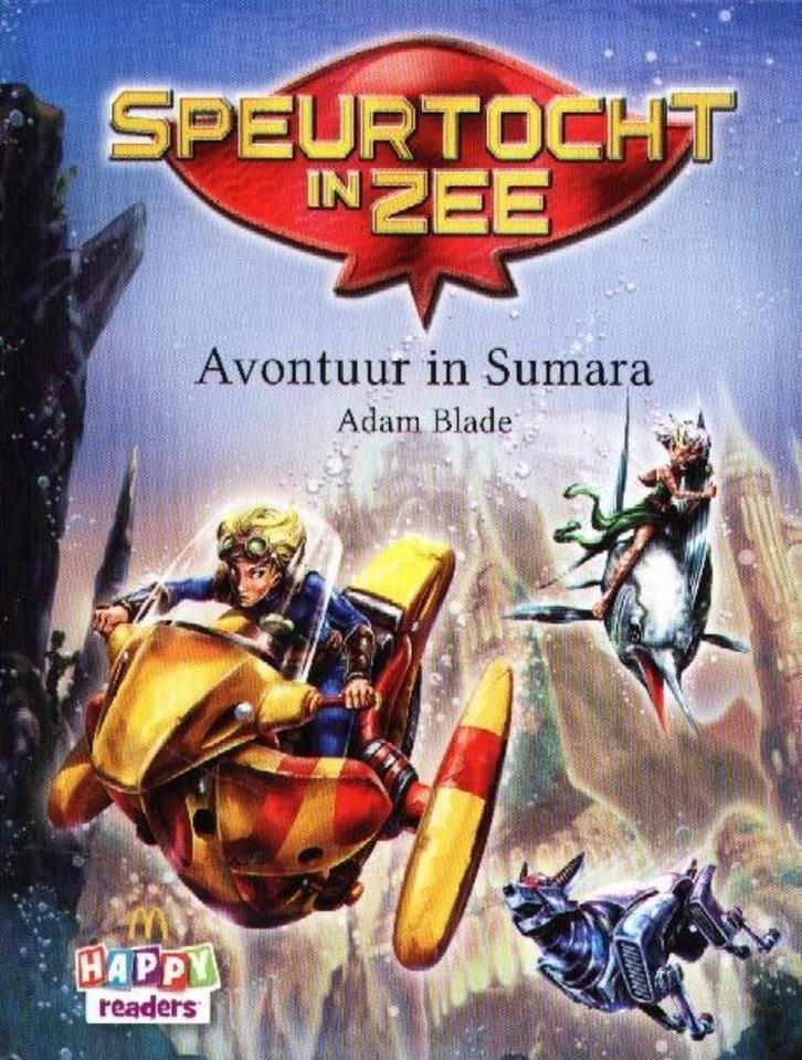 Speurtocht in Zee - Avontuur in Sumatra - Adam B, Boeken, Kinderboeken | Jeugd | onder 10 jaar, Zo goed als nieuw, Fictie algemeen