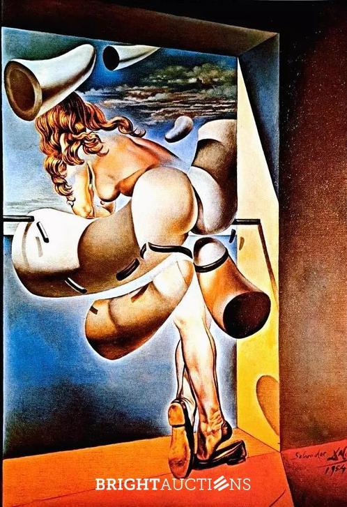 Untiteld - Salvador Dali, Antiek en Kunst, Kunst | Schilderijen | Abstract, Ophalen