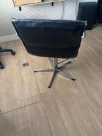 Kappersstoel, Huis en Inrichting, Stoelen, Ophalen, Gebruikt, Zwart, Metaal