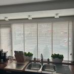 Te koop houten jaloezieen wit, Huis en Inrichting, Ophalen, Zo goed als nieuw, 200 cm of meer, Wit