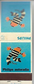 Philips autoradio lucifers, Verzamelen, Merken en Reclamevoorwerpen, Ophalen of Verzenden, Zo goed als nieuw, Verpakking