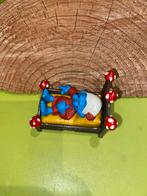 Smurfen super smurf in bed, Ophalen of Verzenden, Zo goed als nieuw, Verschillende Smurfen