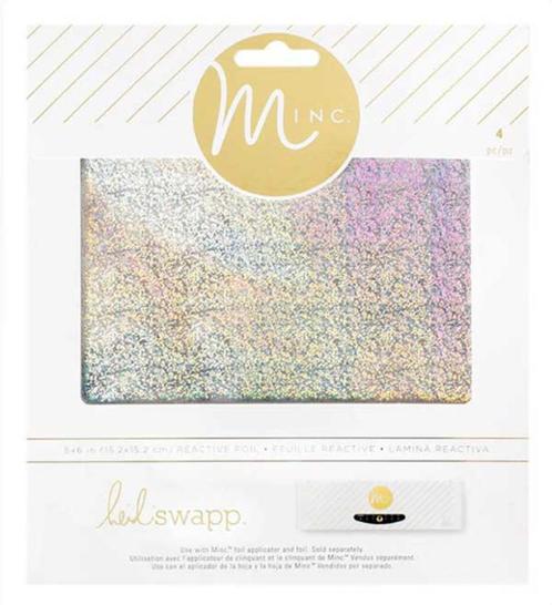 Heidi Swapp Minc Reactive Foil Sheets 6x6 Silver #312632, Hobby en Vrije tijd, Scrapbooking, Nieuw, Overige typen, Overige merken