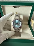 Rolex Daytona Platinum Dial 40MM, Sieraden, Tassen en Uiterlijk, Horloges | Heren, Staal, Polshorloge, Nieuw, Ophalen of Verzenden