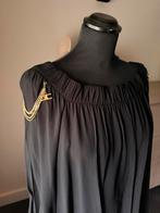 Schitterende Elisabetta Franchi blouse, Maat 38/40 (M), Elisabetta Franchi, Zwart, Ophalen of Verzenden