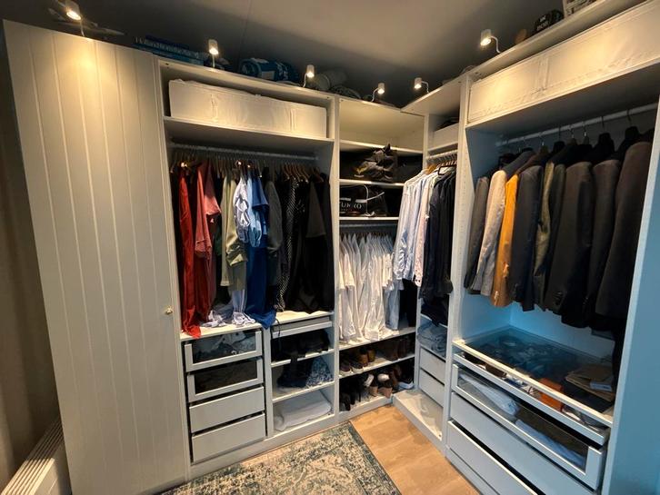 Pax Kast met Lampjes - Goede Staat!, Huis en Inrichting, Kasten | Kledingkasten, Zo goed als nieuw, 200 cm of meer, 50 tot 75 cm