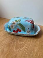 Pip Studio Blauw botervloot met bloemmotief, Overige typen, Ophalen of Verzenden, Zo goed als nieuw, Overige stijlen