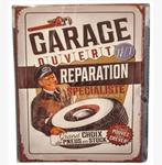 Metalen bord Garage - 20x30 cm, Ophalen of Verzenden, Nieuw