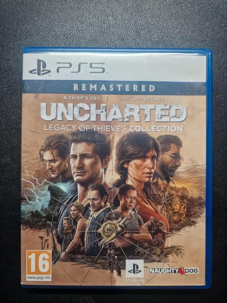 Uncharted: Legacy of Thieves Collection - PS5, Spelcomputers en Games, Games | Sony PlayStation 5, Zo goed als nieuw, Ophalen of Verzenden