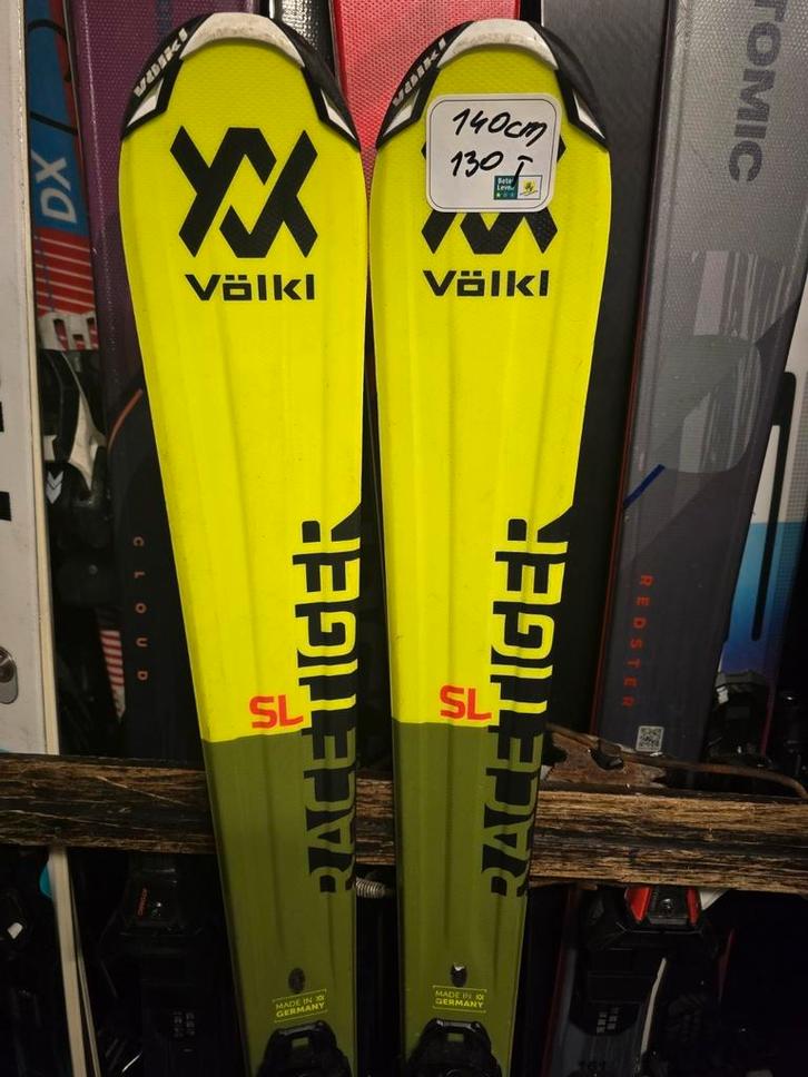 140cm VOLKL RACETIGER SL 13 (Junior ), Sport en Fitness, Skiën en Langlaufen, Zo goed als nieuw, Ski's, Skiën, Overige merken