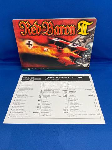 Originele manual Red Baron II beschikbaar voor biedingen