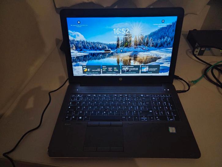 HP Zbook 15 met i7, 16g ram, quadro M2000M, Win11 Pro, Computers en Software, Windows Laptops, Gebruikt, 15 inch, SSD, 2 tot 3 Ghz