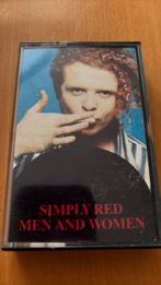 Simply Red muziek cassette Men and Women WEA dolby, Gebruikt, Ducoso, 1 bandje, Ophalen of Verzenden