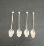 Antieke Zilveren Theelepels Set, Ophalen of Verzenden, Zilver