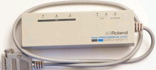 1985: ZGAN ROLAND MPU-IPC-T breakout midi interface/tape box, Muziek en Instrumenten, Midi-apparatuur, Zo goed als nieuw, Ophalen