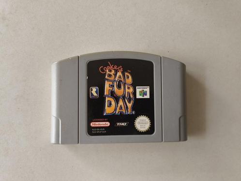 Conker's Bad Fur Day - Nintendo 64 (losse cartridge), Spelcomputers en Games, Games | Nintendo 64, Zo goed als nieuw, 1 speler