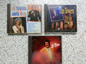 3 verschillende CD's van de Nederlandse zanger "Lee Towers". beschikbaar voor biedingen