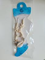 Nieuw Grieks enkelbandje met schelpen en kralen, Ophalen of Verzenden, Nieuw, Overige materialen, Met bedels of kralen