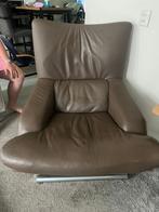 designfauteuil Rolf Benz model 6500 incl bijpassende poef, Huis en Inrichting, Fauteuils, Ophalen, Zo goed als nieuw