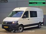 Volkswagen Crafter 102pk Dubbel Cabine L3H3 Trekhaak Navi Ai, Start-stop-systeem, Gebruikt, Euro 6, 2000 kg