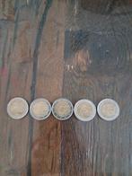 5 Zeldzame munten, Postzegels en Munten, Ophalen, België, 2 euro