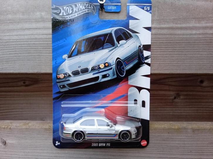 BMW M5 '01 Hotwheels, Hobby en Vrije tijd, Modelauto's | Overige schalen, Nieuw, Auto, Ophalen