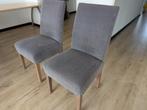 Eetkamerstoellen, Huis en Inrichting, Stoelen, Ophalen, Gebruikt, Twee, Stof
