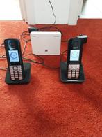 Gigaset VoIP N510IP Pro + 2 handsets voor € 40,-, Ophalen of Verzenden, Zo goed als nieuw, Telefoon